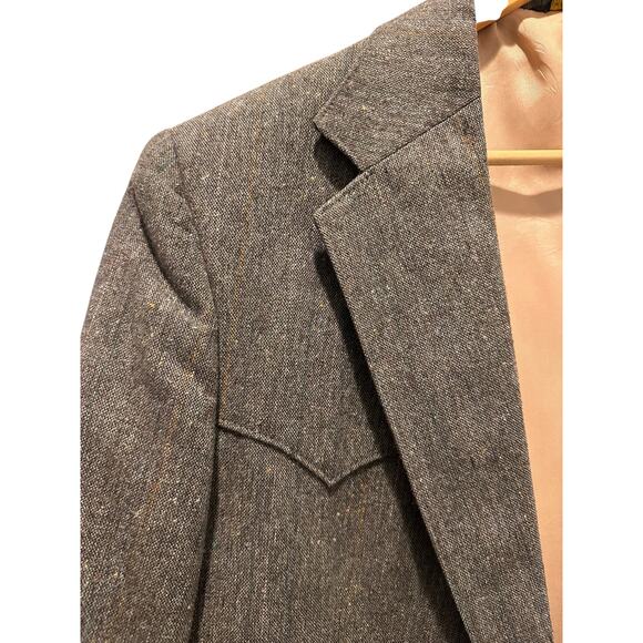 Vintage Pagano West Rare Western-Inspired Tailored Blazer | Made in USA - Picture 3 of 8
